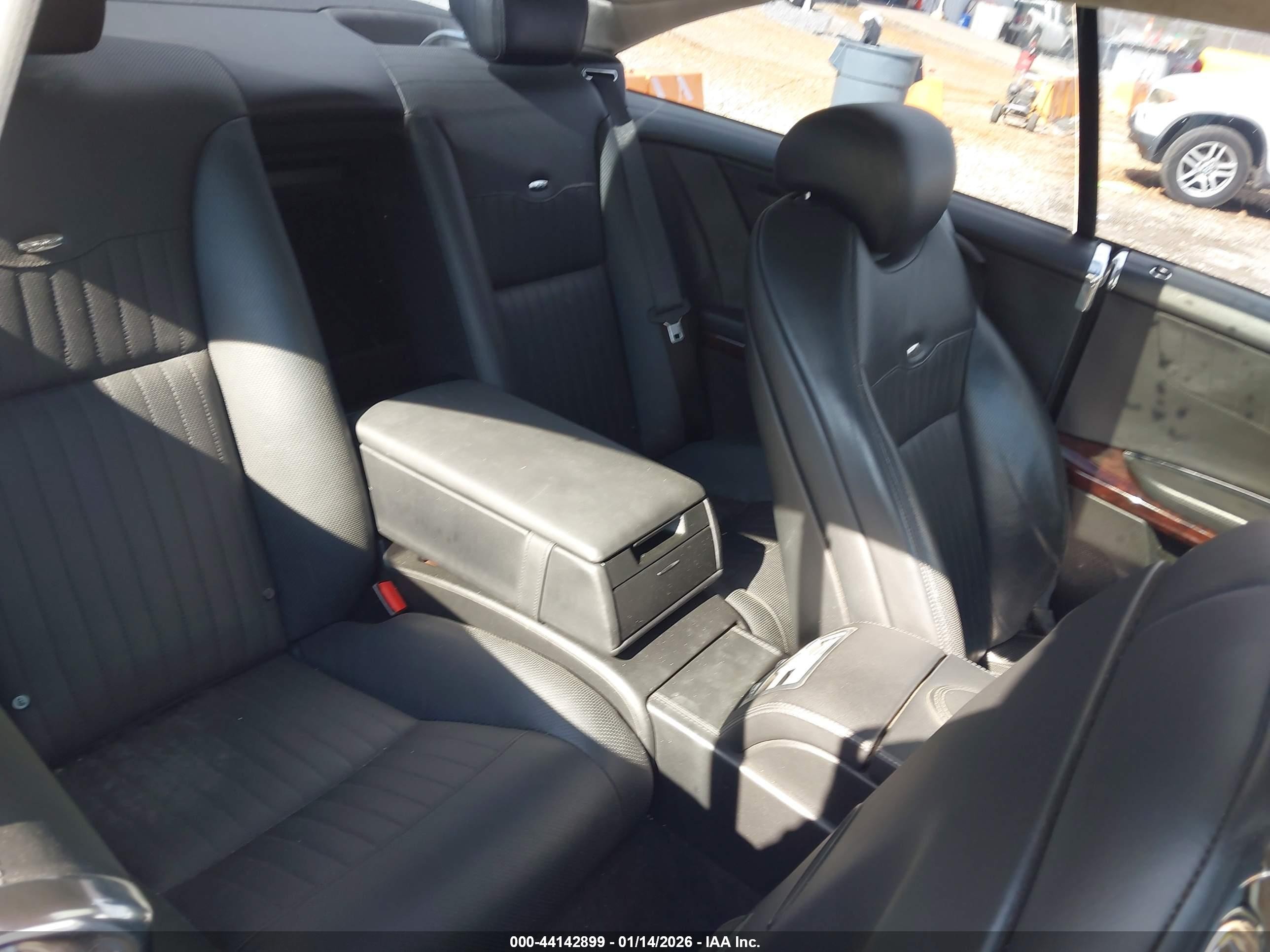 2007 Mercedes-benz Cl 600   Черный vin: WDDEJ76X77A003357
