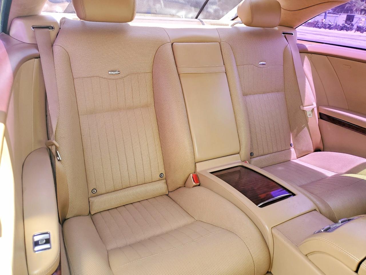 2008 Mercedes-benz Cl 600 Black vin: WDDEJ76X78A014618