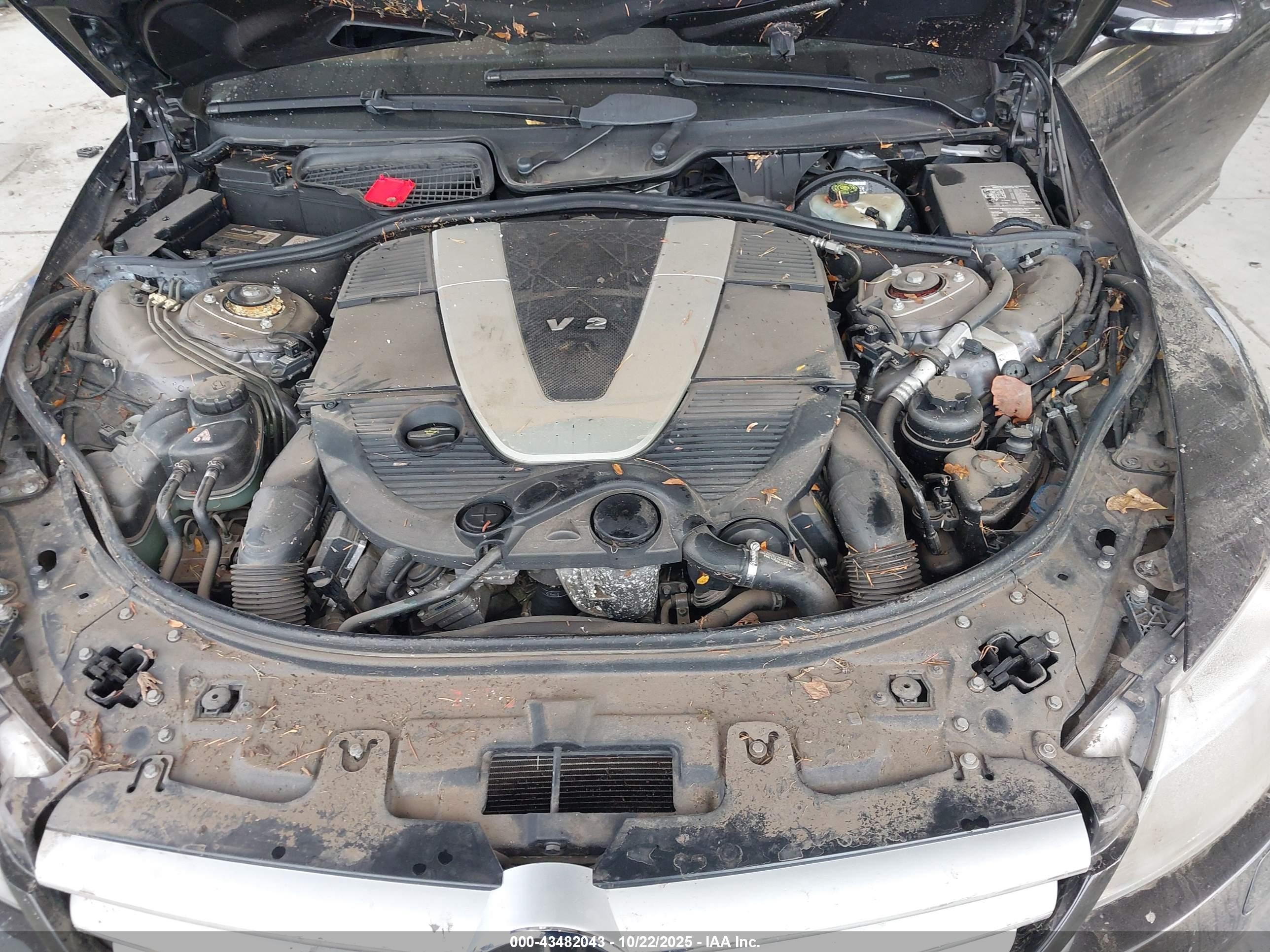 2007 Mercedes-benz Cl 600   Gray vin: WDDEJ76X97A007023