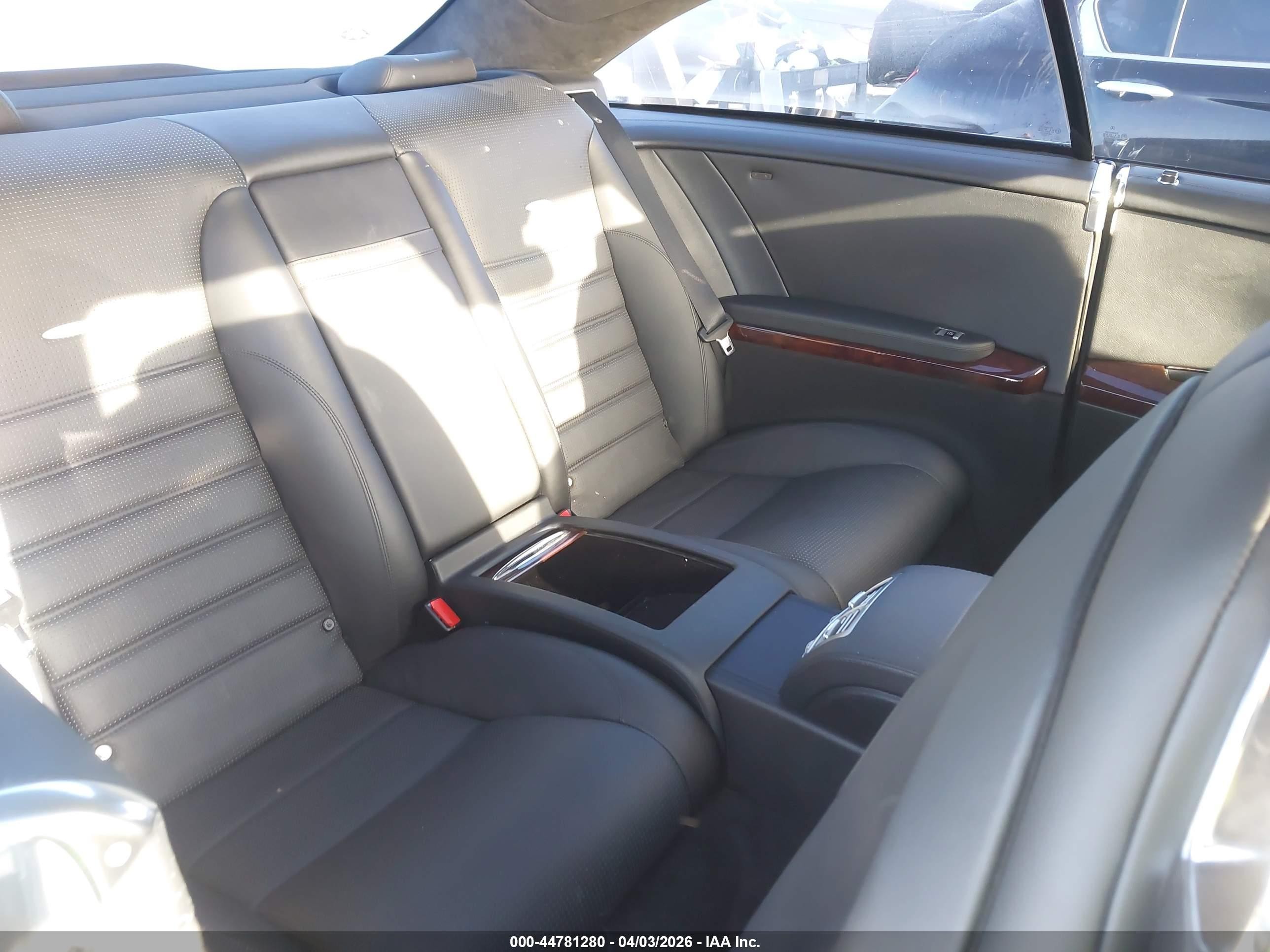 2008 Mercedes-benz Cl 63 Amg   Gray vin: WDDEJ77X08A016855
