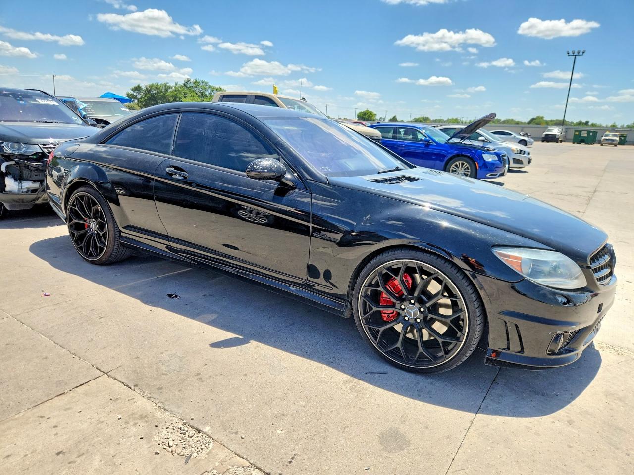 2008 Mercedes-benz Cl 63 Amg Black vin: WDDEJ77X28A015464