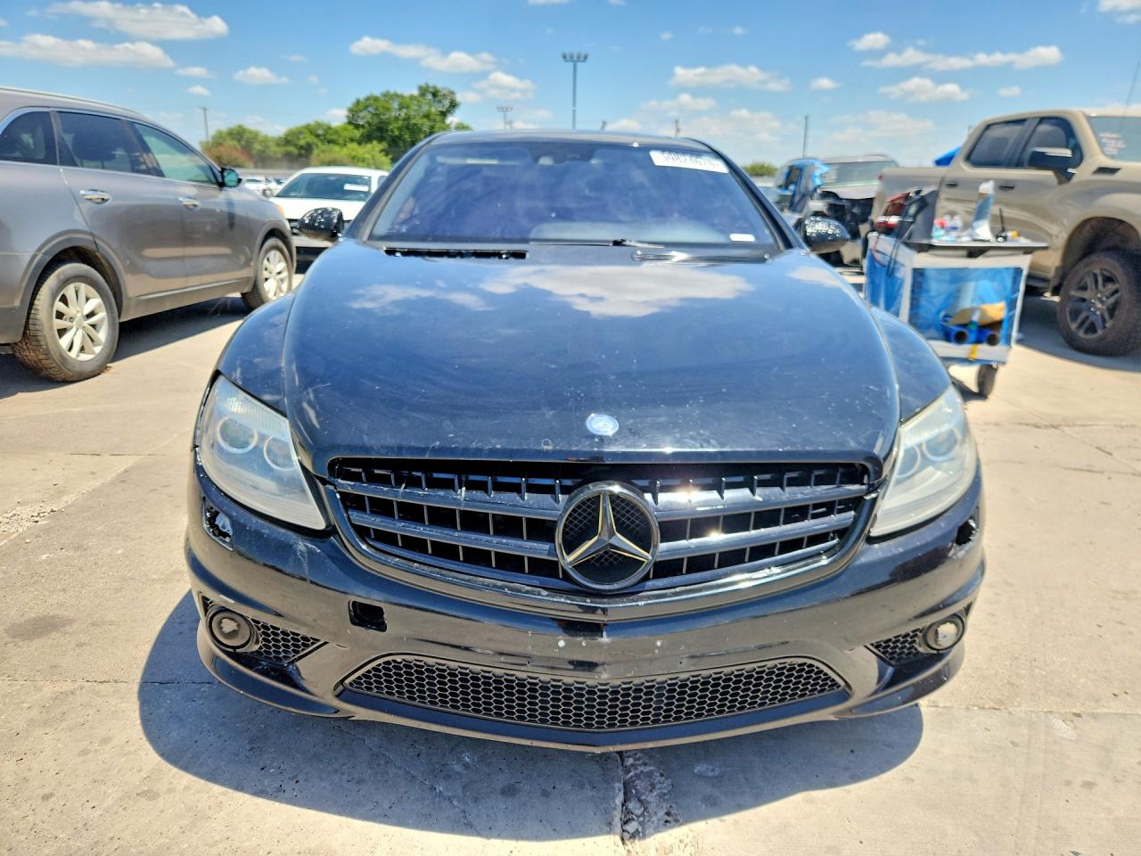 2008 Mercedes-benz Cl 63 Amg Black vin: WDDEJ77X28A015464