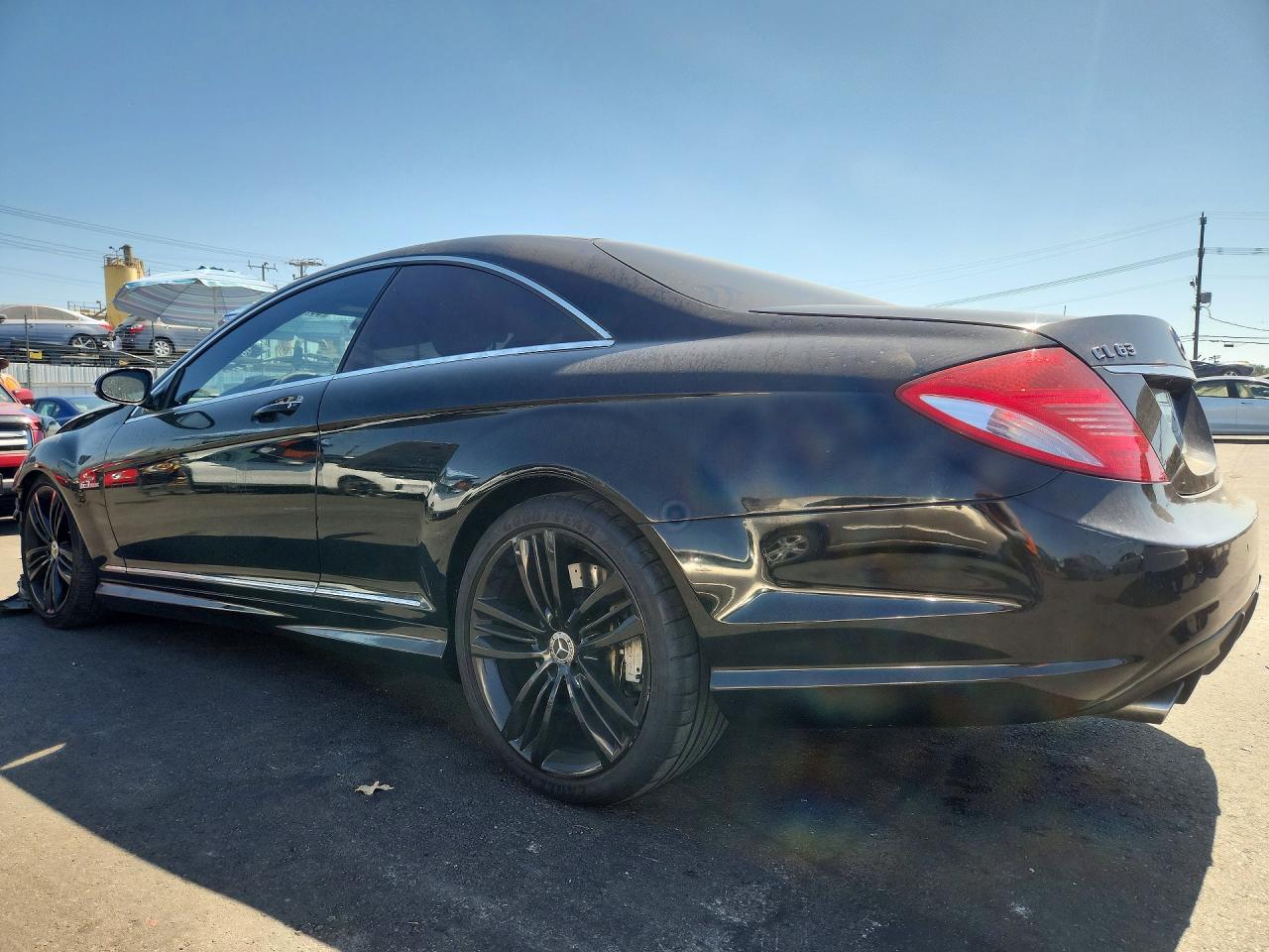 2008 Mercedes-benz Cl 63 Amg Black vin: WDDEJ77X38A011441