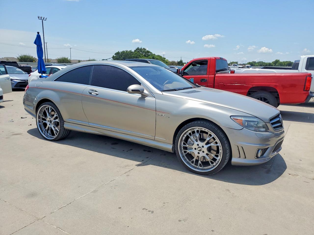 2008 Mercedes-benz Cl 63 Amg Tan vin: WDDEJ77X68A008372
