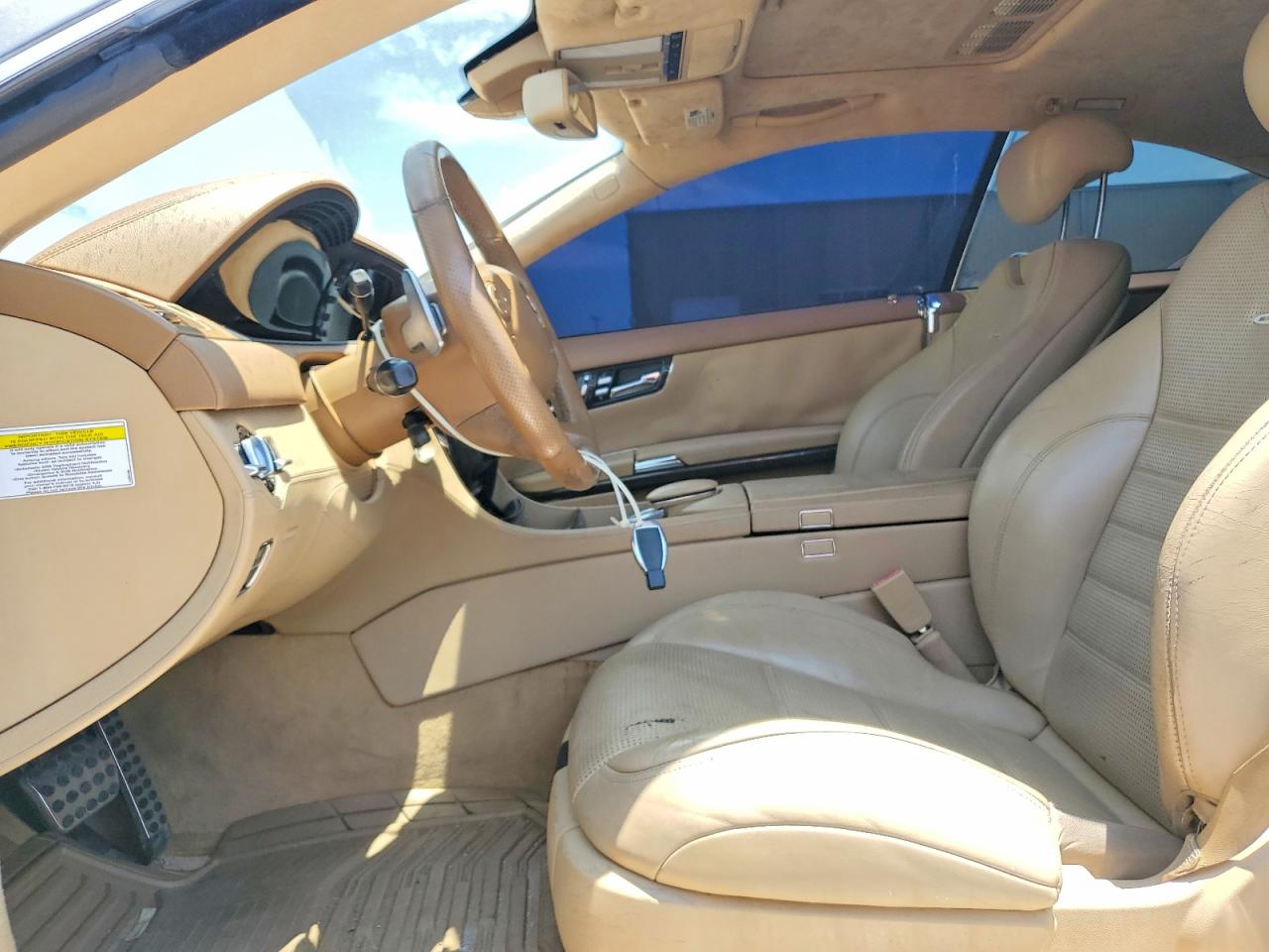 2008 Mercedes-benz Cl 63 Amg Tan vin: WDDEJ77X68A008372