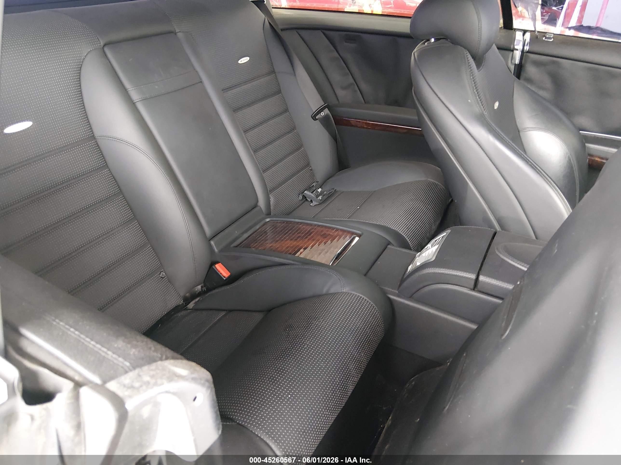 2008 Mercedes-benz Cl 63 Amg   Black vin: WDDEJ77X78A021373
