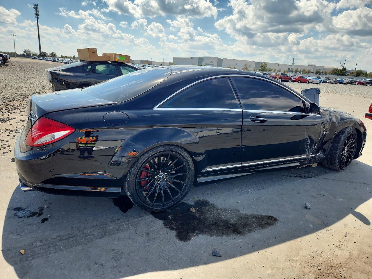 2009 Mercedes-benz Cl 63 Amg Black vin: WDDEJ77X79A020984