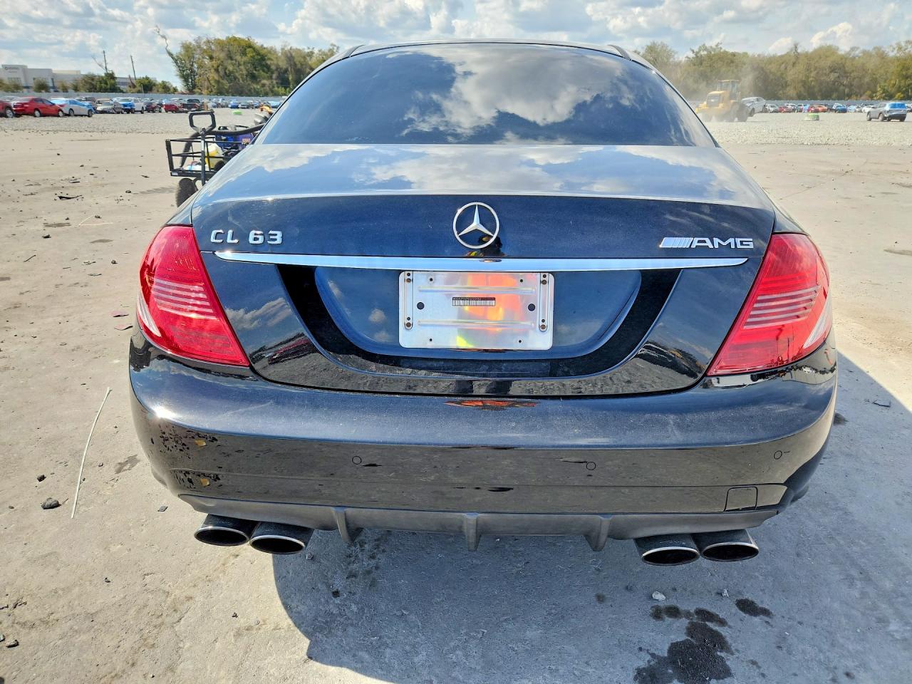 2009 Mercedes-benz Cl 63 Amg Black vin: WDDEJ77X79A020984