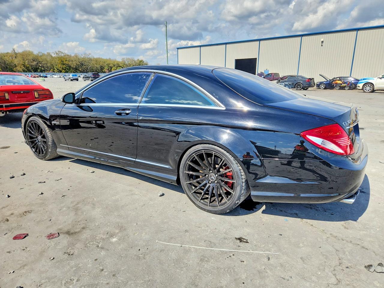 2009 Mercedes-benz Cl 63 Amg Black vin: WDDEJ77X79A020984