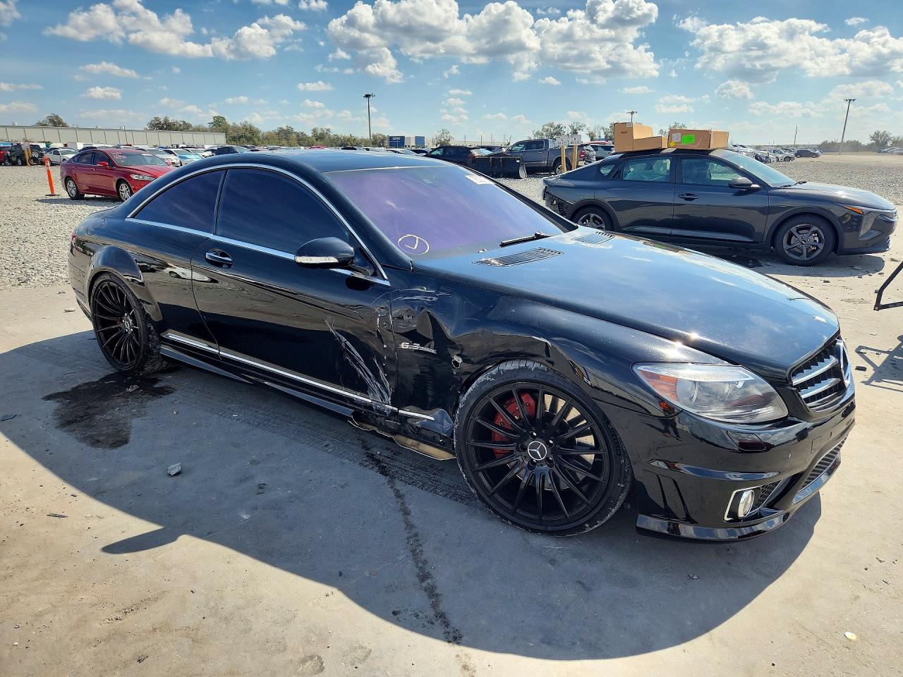 2009 Mercedes-benz Cl 63 Amg Black vin: WDDEJ77X79A020984