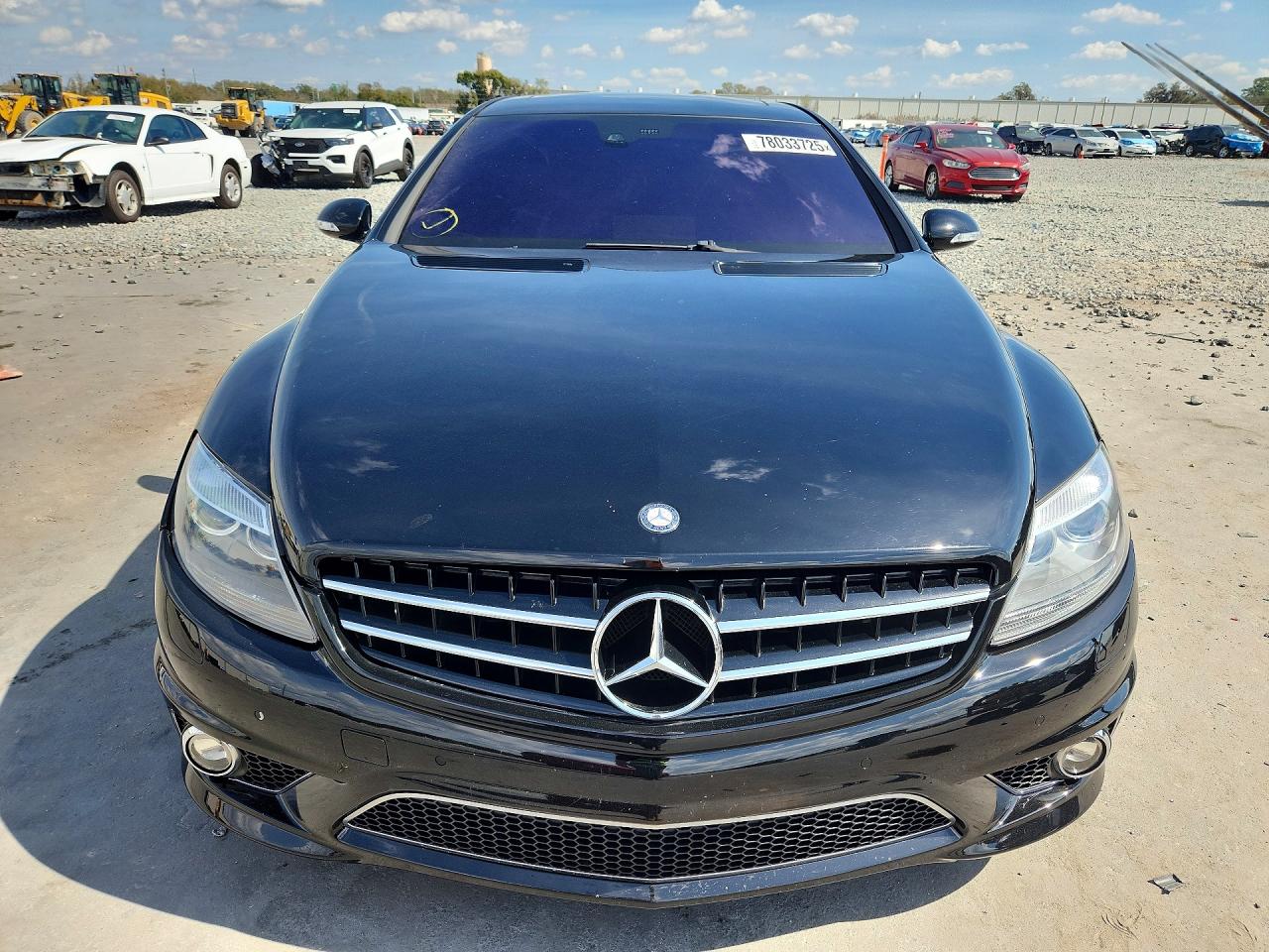 2009 Mercedes-benz Cl 63 Amg Black vin: WDDEJ77X79A020984