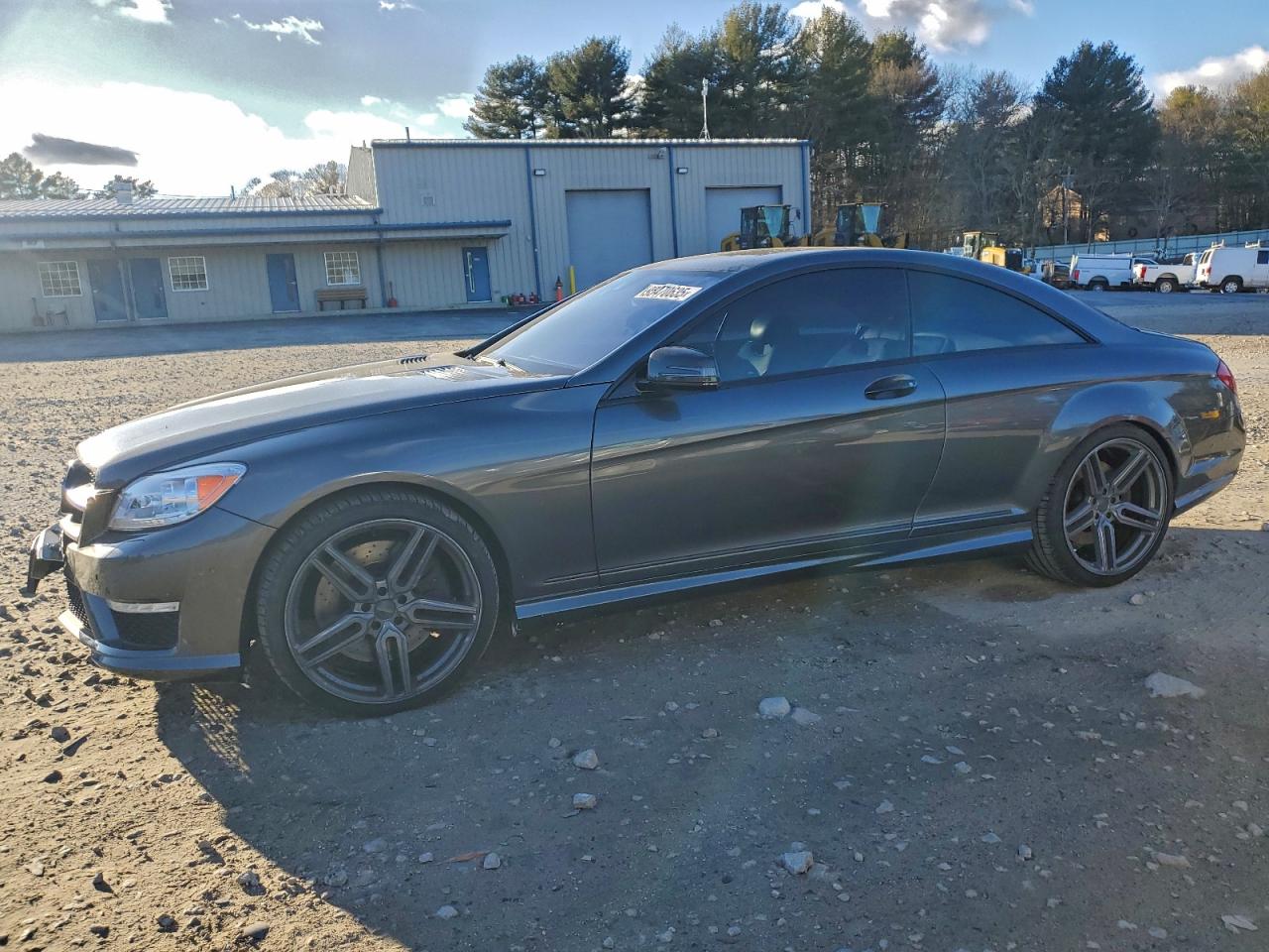 2011 Mercedes-benz Cl 63 Amg Серый vin: WDDEJ7EB0BA027935