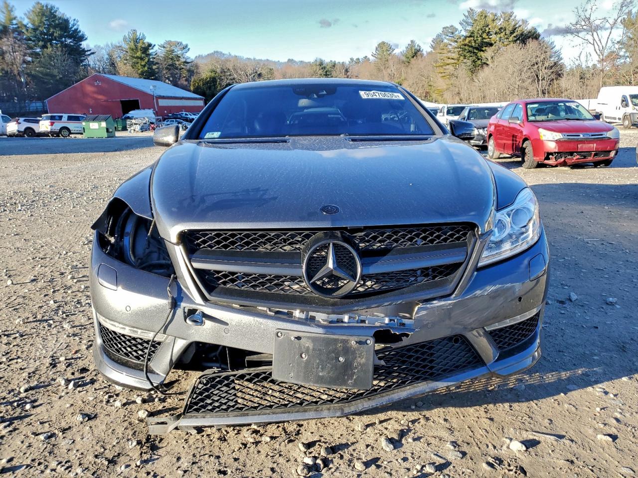 2011 Mercedes-benz Cl 63 Amg Серый vin: WDDEJ7EB0BA027935