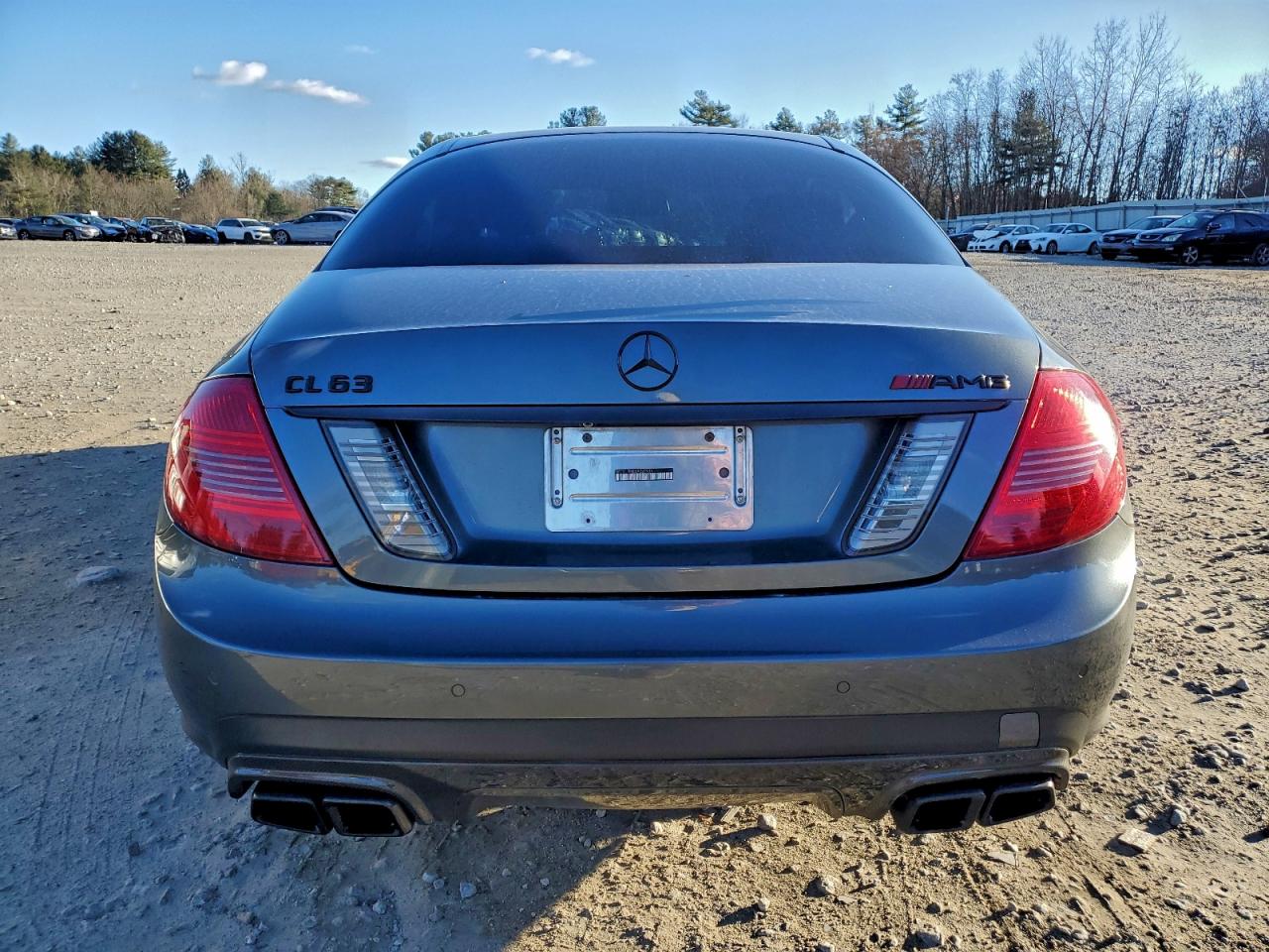 2011 Mercedes-benz Cl 63 Amg Серый vin: WDDEJ7EB0BA027935