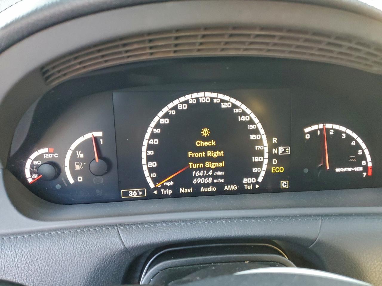 2011 Mercedes-benz Cl 63 Amg Серый vin: WDDEJ7EB0BA027935