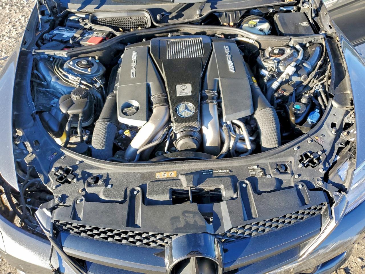 2011 Mercedes-benz Cl 63 Amg Серый vin: WDDEJ7EB0BA027935