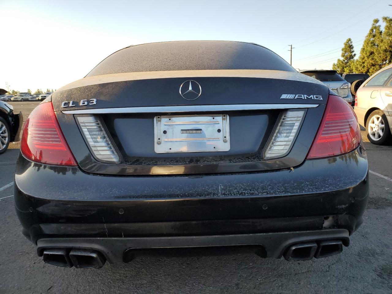 2012 Mercedes-benz Cl 63 Amg Черный vin: WDDEJ7EB1CA029582