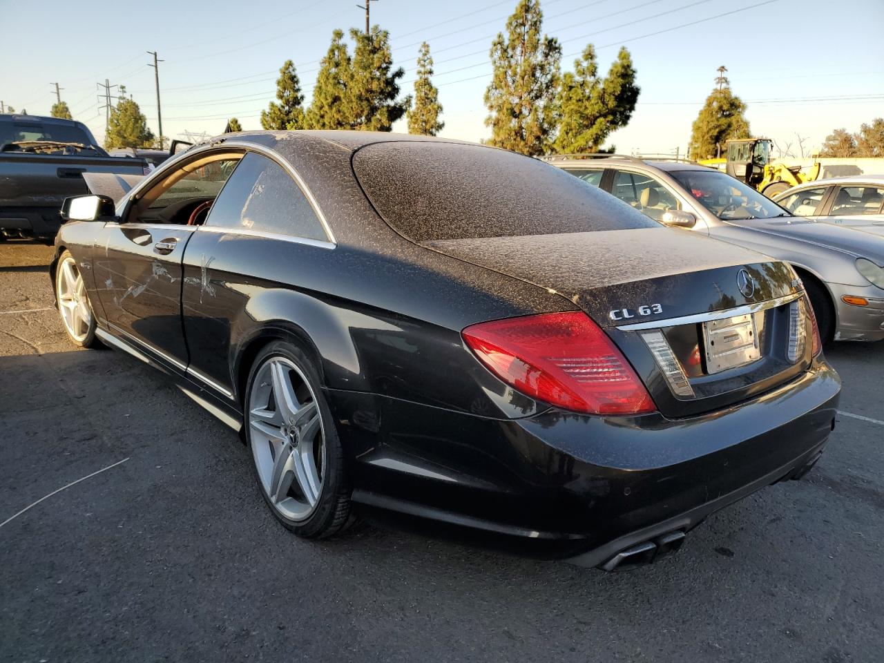2012 Mercedes-benz Cl 63 Amg Черный vin: WDDEJ7EB1CA029582