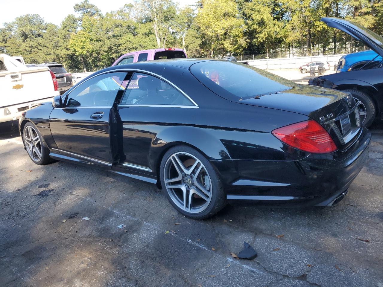 2012 Mercedes-benz Cl 63 Amg Black vin: WDDEJ7EB2CA029431
