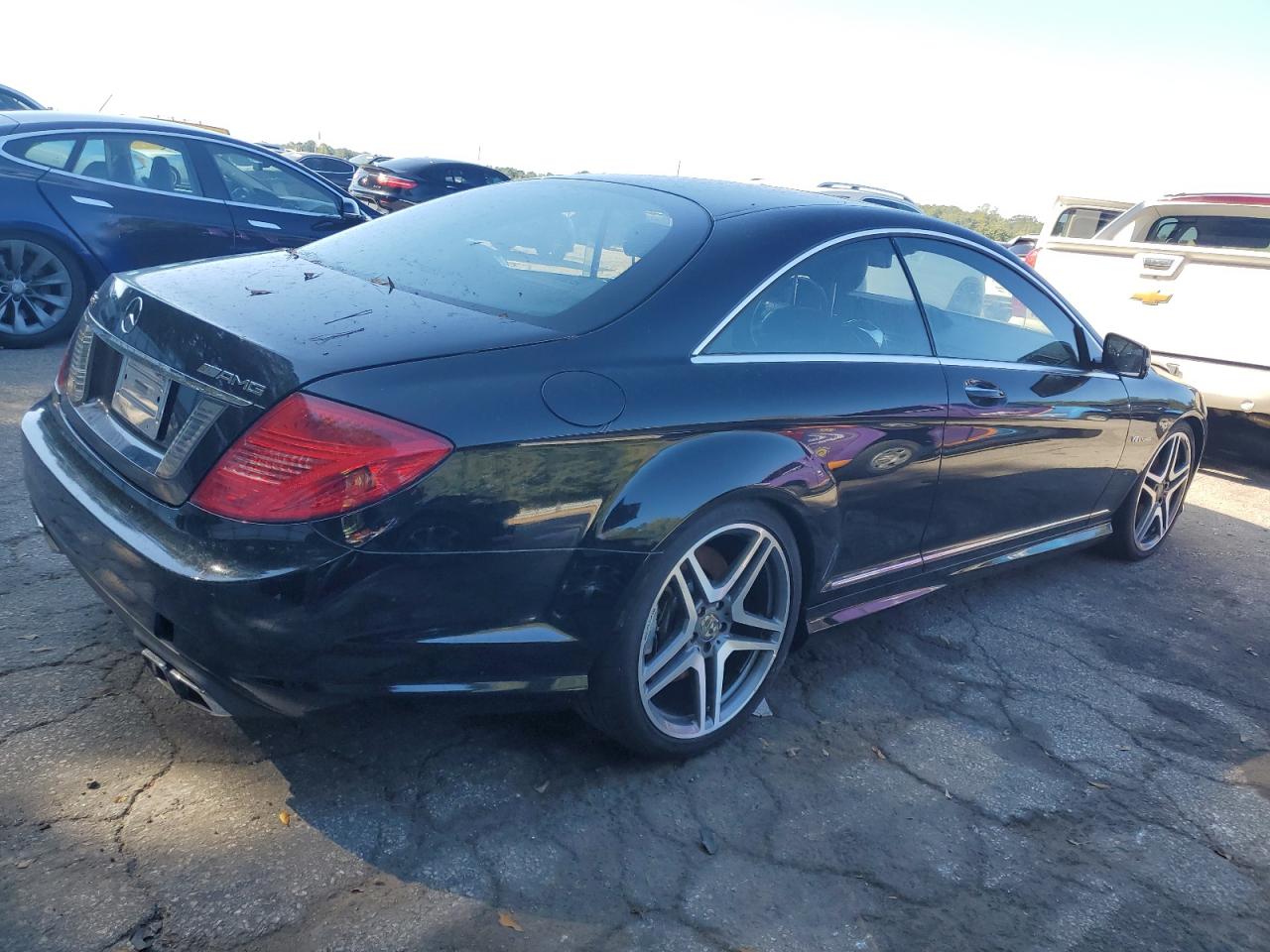 2012 Mercedes-benz Cl 63 Amg Black vin: WDDEJ7EB2CA029431