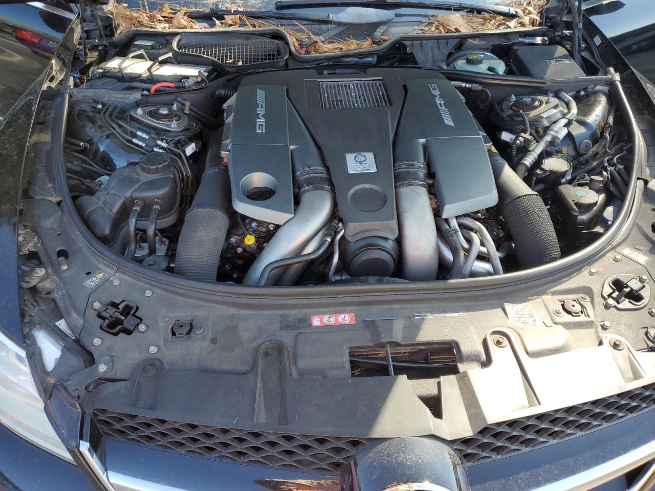 2012 Mercedes-benz Cl 63 Amg Black vin: WDDEJ7EB2CA029431