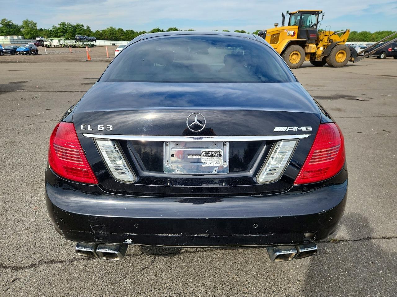 2011 Mercedes-benz Cl 63 Amg Black vin: WDDEJ7EB3BA026357