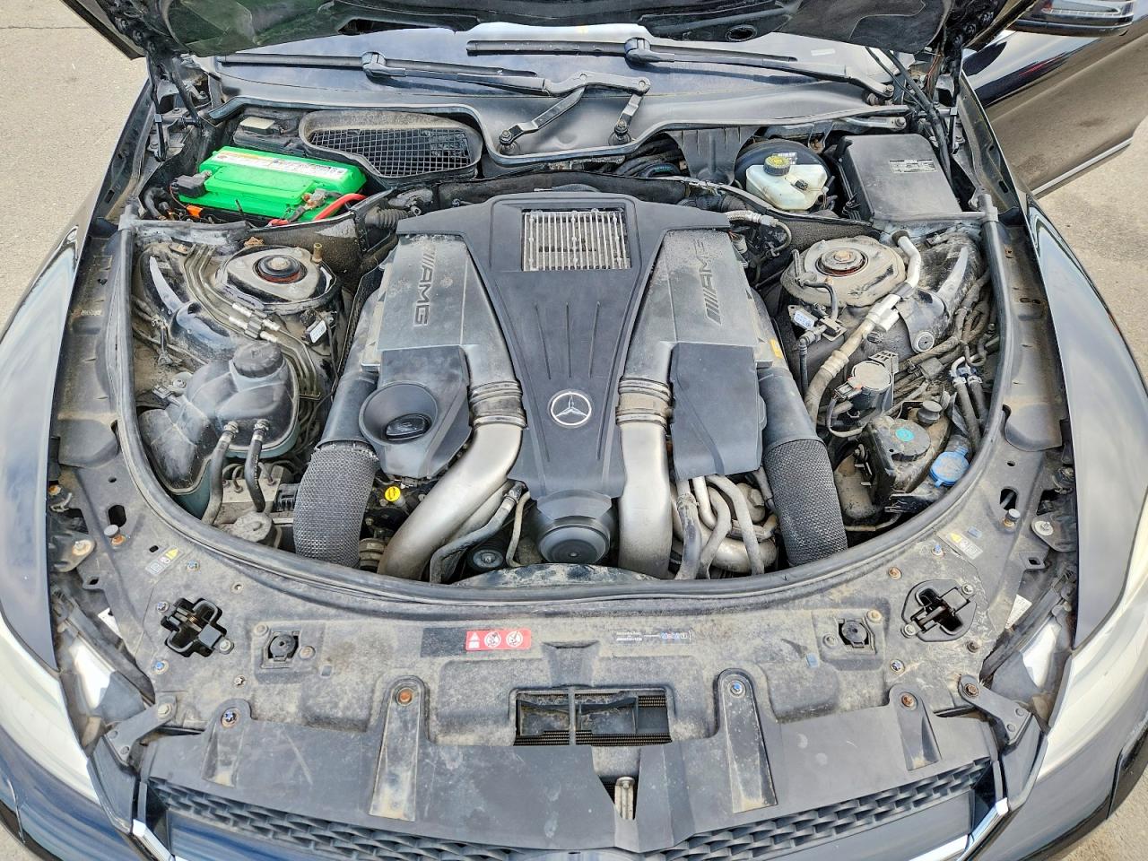 2011 Mercedes-benz Cl 63 Amg Black vin: WDDEJ7EB3BA026357
