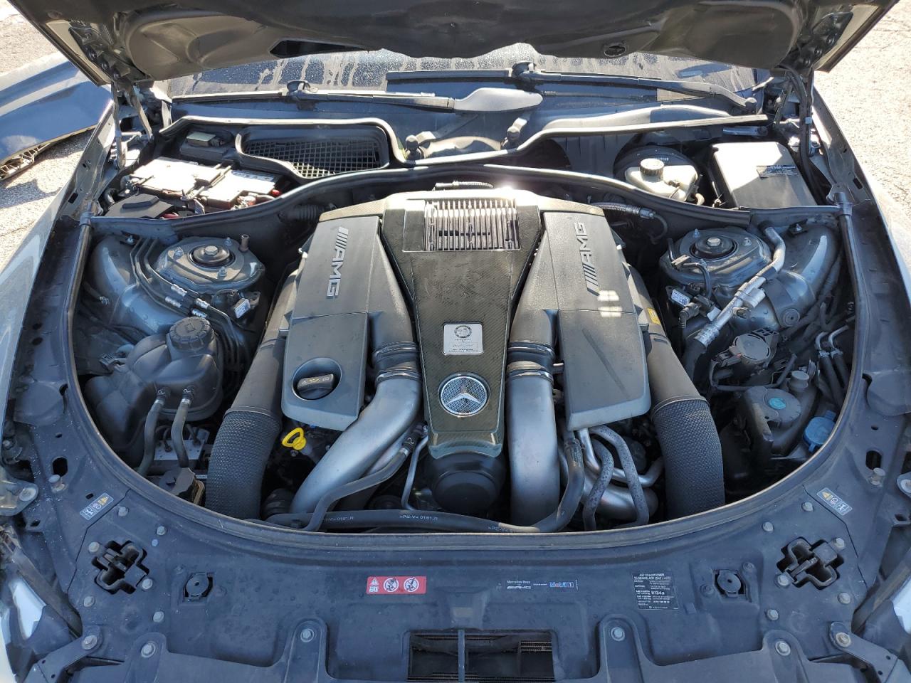 2012 Mercedes-benz Cl 63 Amg Серый vin: WDDEJ7EB4CA029429