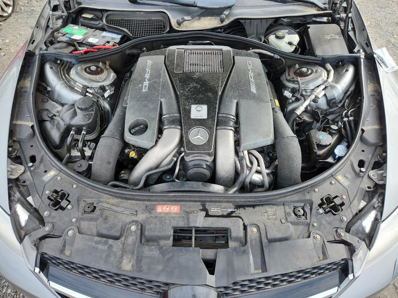 2011 Mercedes-benz Cl 63 Amg Gray vin: WDDEJ7EB6BA027471