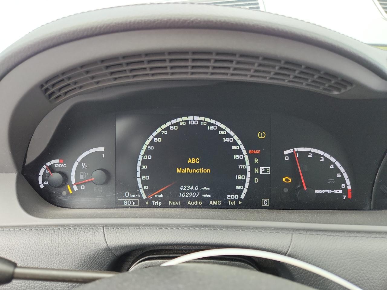 2011 Mercedes-benz Cl 63 Amg Gray vin: WDDEJ7EB6BA027471