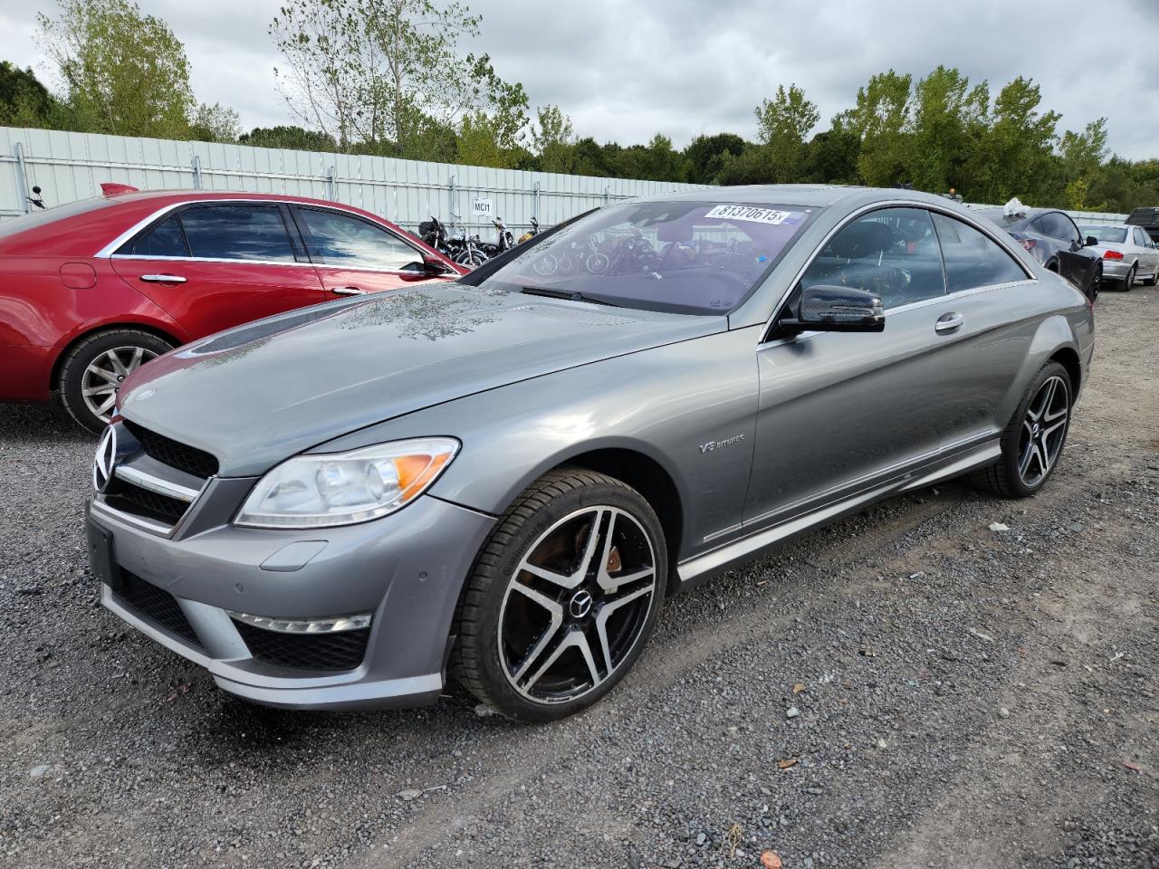 2011 Mercedes-benz Cl 63 Amg Gray vin: WDDEJ7EB6BA027471