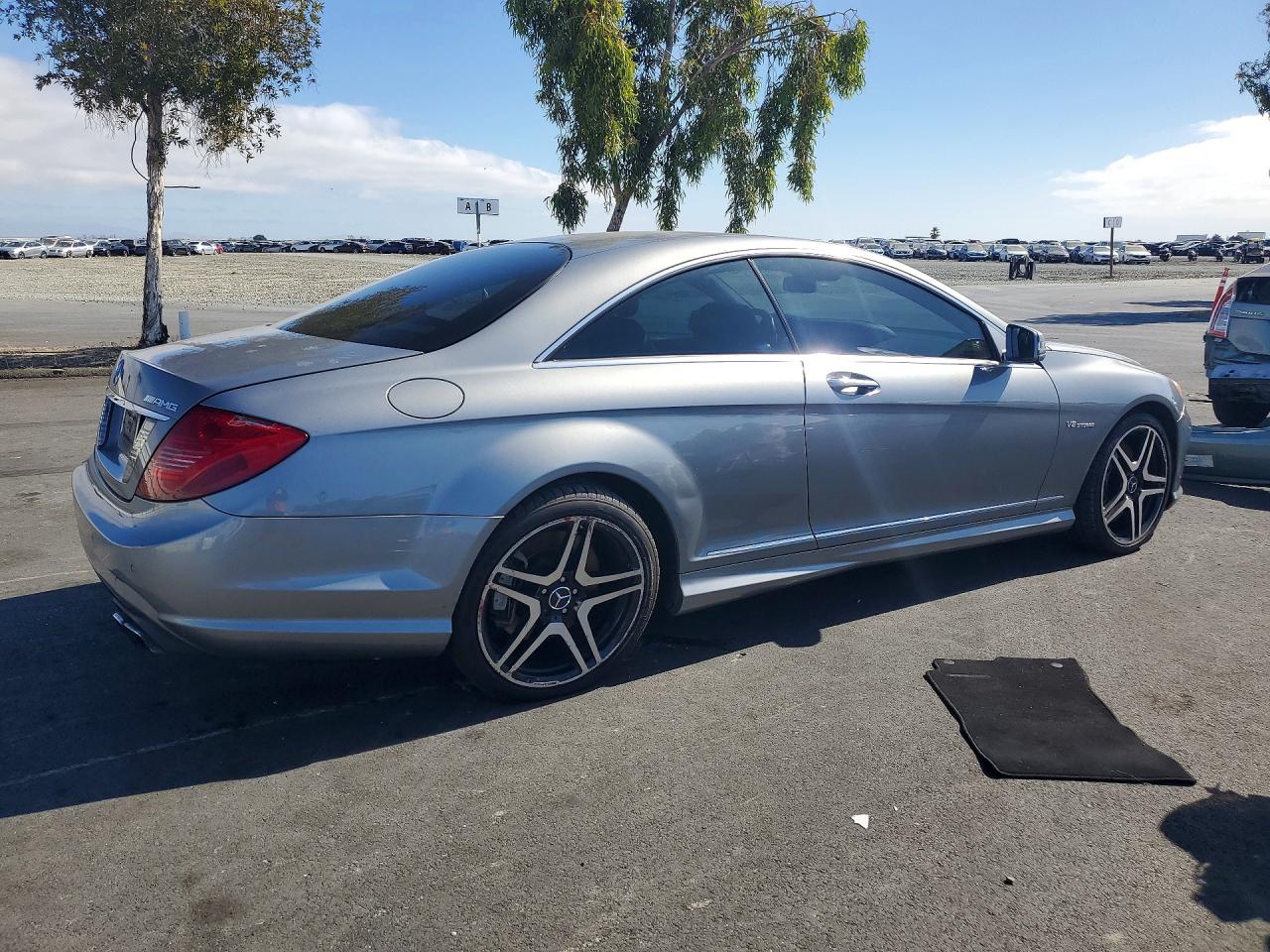 2012 Mercedes-benz Cl 63 Amg Gray vin: WDDEJ7EB7CA028825