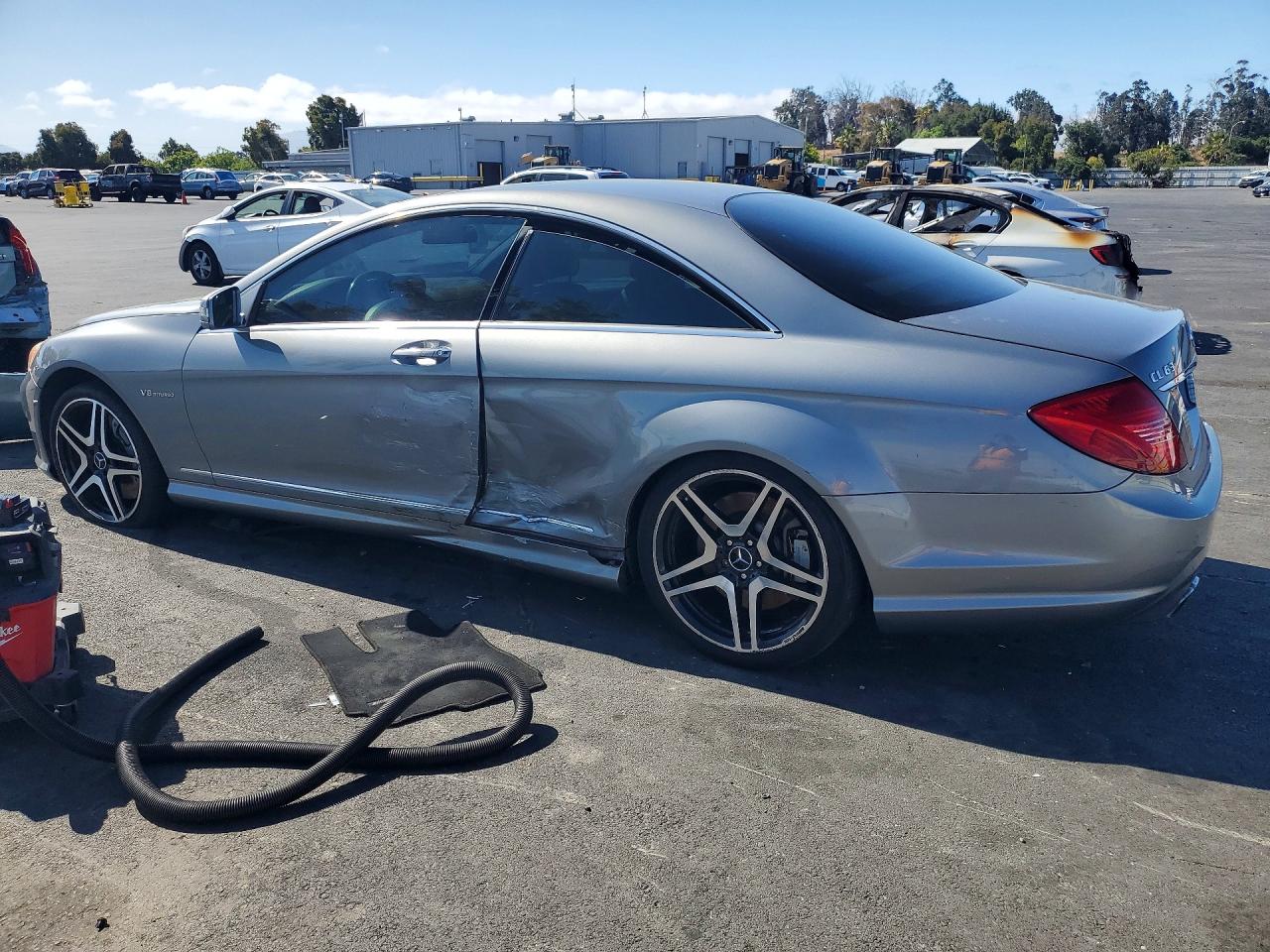 2012 Mercedes-benz Cl 63 Amg Gray vin: WDDEJ7EB7CA028825