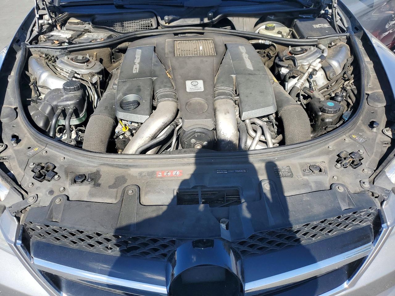 2012 Mercedes-benz Cl 63 Amg Gray vin: WDDEJ7EB7CA028825