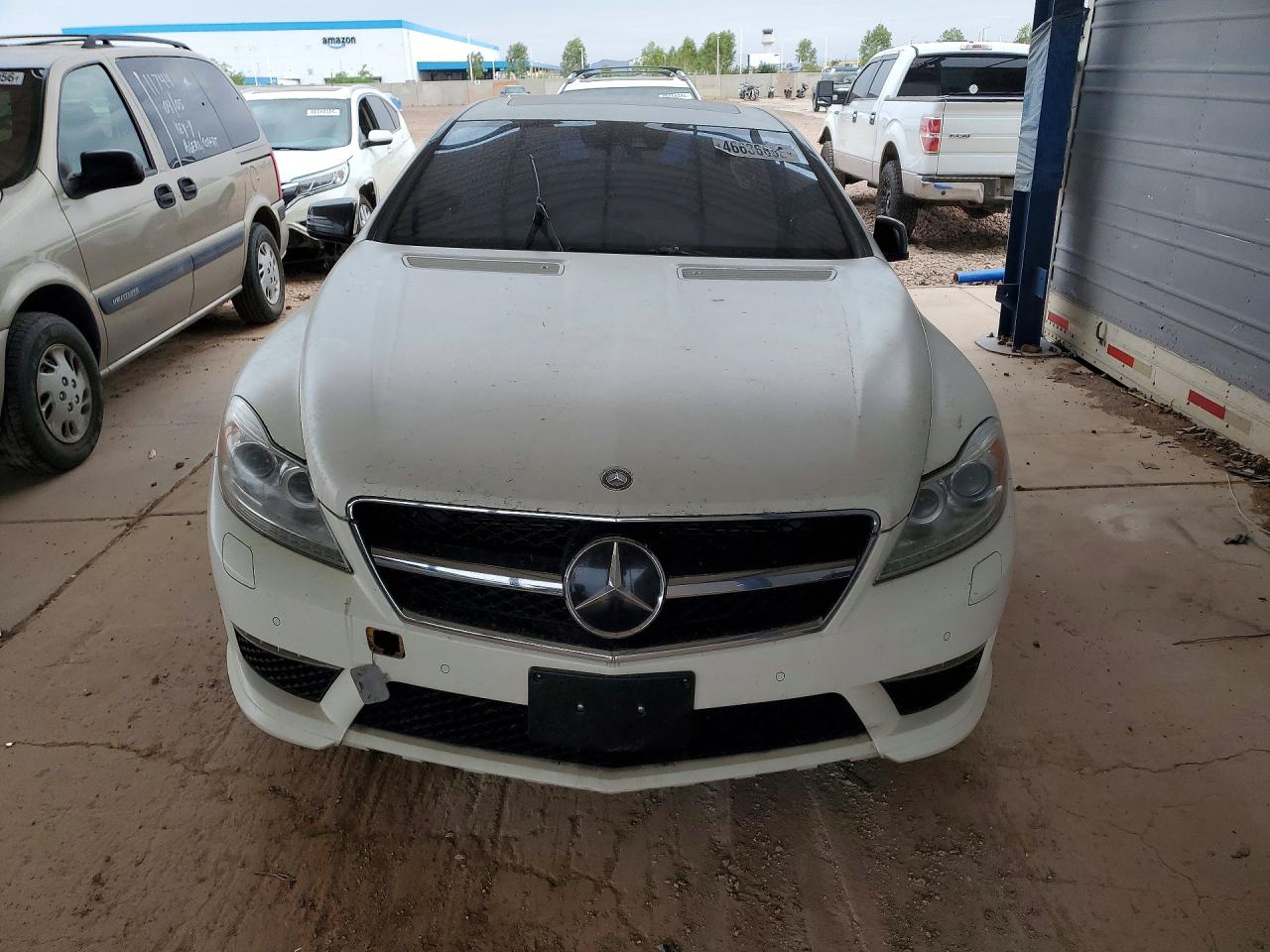 2012 Mercedes-benz Cl 63 Amg White vin: WDDEJ7EB7CA029716