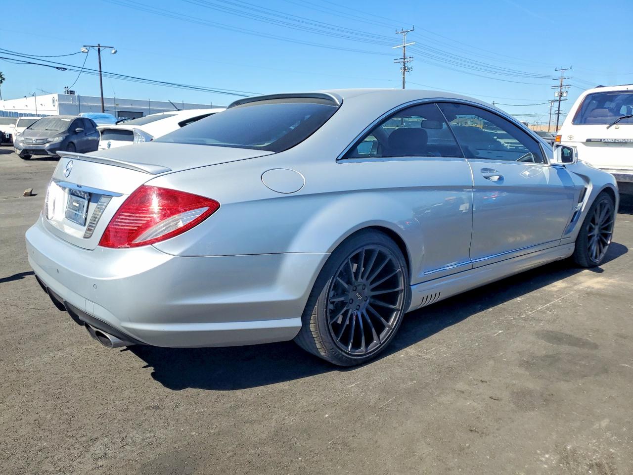2011 Mercedes-benz Cl 600 Silver vin: WDDEJ7GBXBA026496
