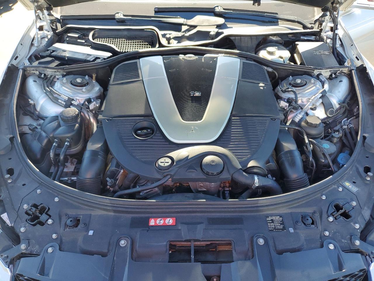 2011 Mercedes-benz Cl 600 Silver vin: WDDEJ7GBXBA026496