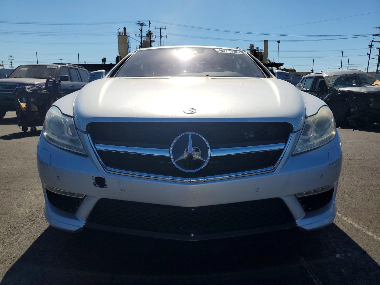 2011 Mercedes-benz Cl 600 Silver vin: WDDEJ7GBXBA026496