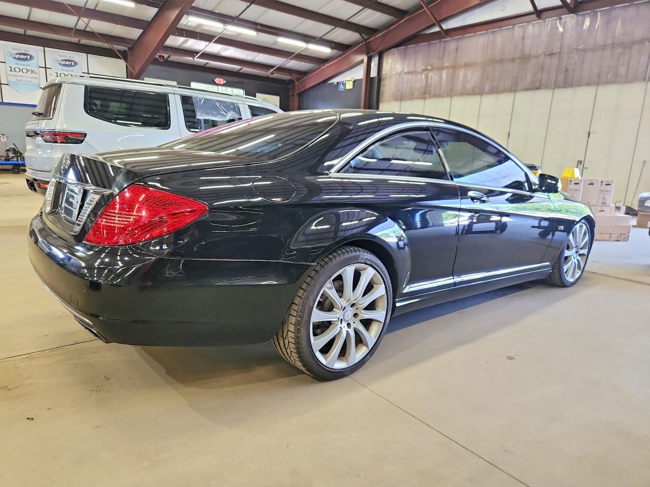 2011 Mercedes-benz Cl 600 Black vin: WDDEJ7GBXBA028040
