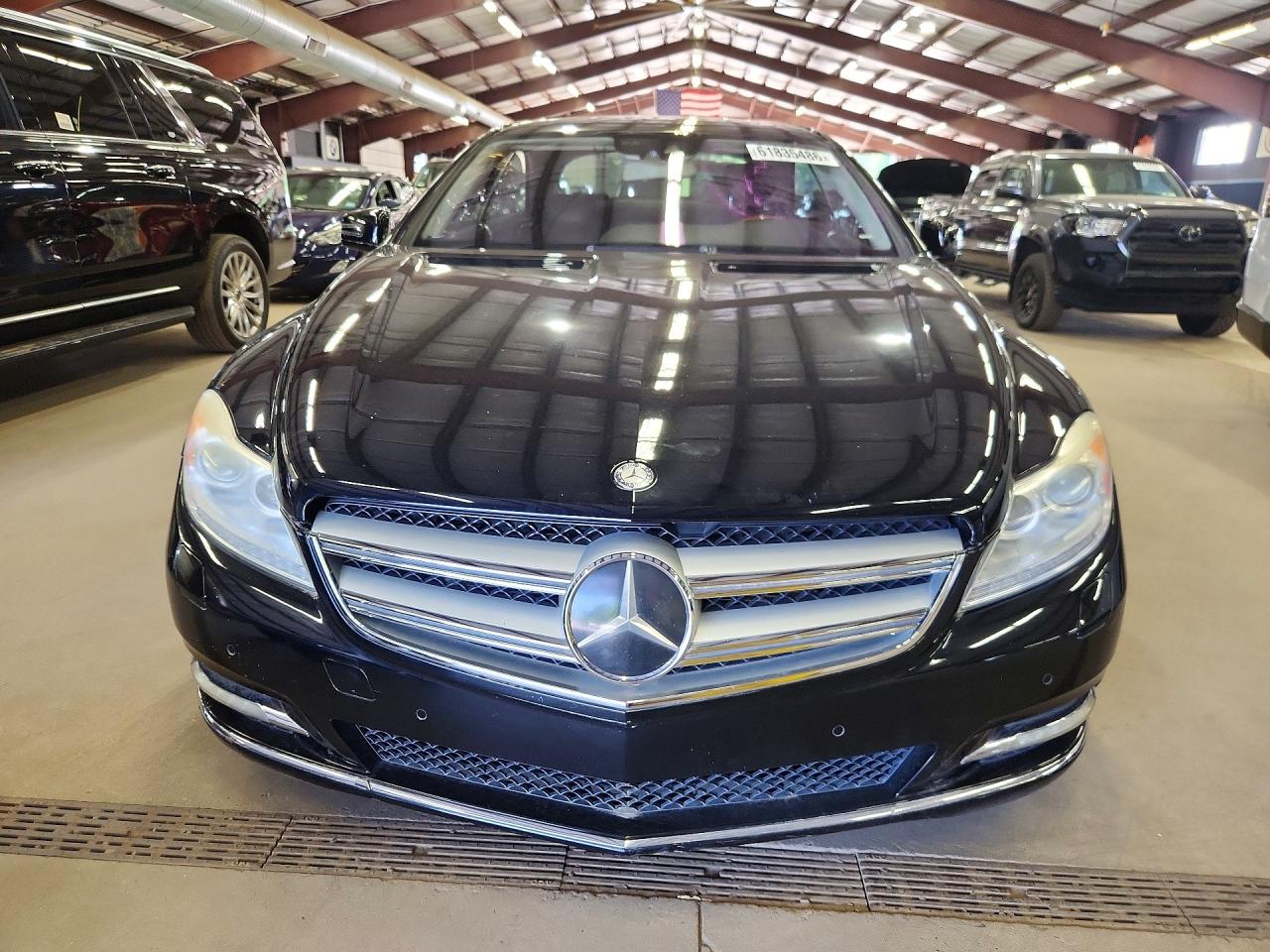 2011 Mercedes-benz Cl 600 Black vin: WDDEJ7GBXBA028040