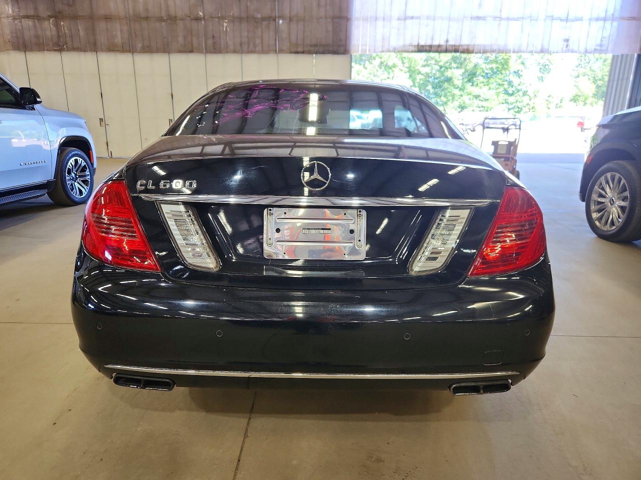 2011 Mercedes-benz Cl 600 Black vin: WDDEJ7GBXBA028040