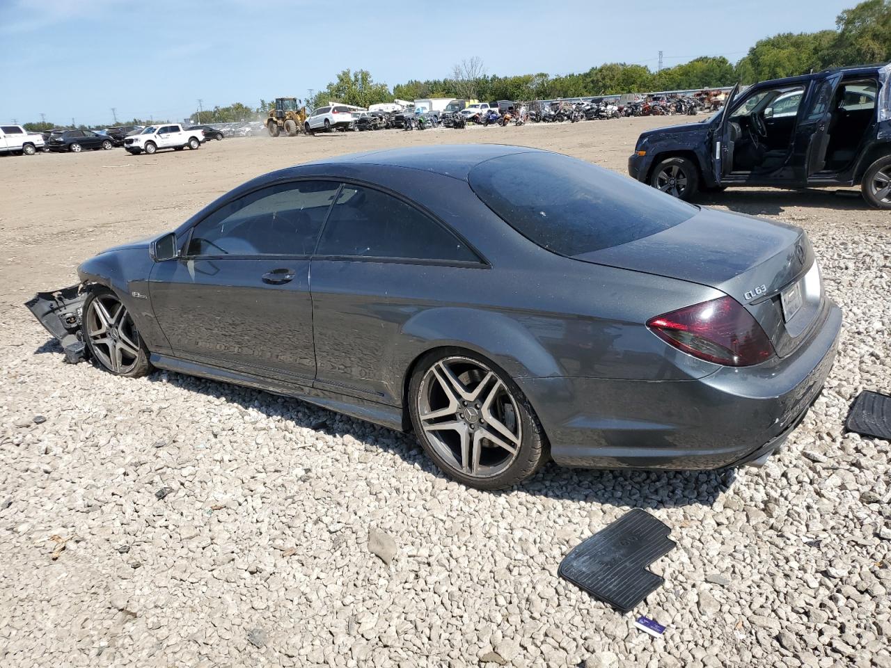 2010 Mercedes-benz Cl 63 Amg Gray vin: WDDEJ7HB1AA025136