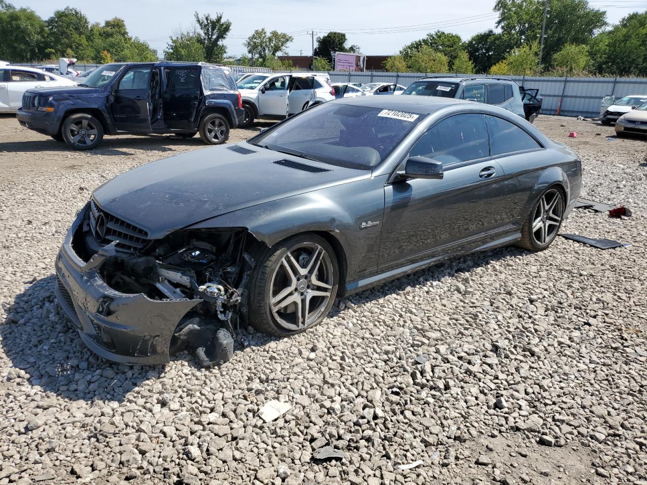 2010 Mercedes-benz Cl 63 Amg Gray vin: WDDEJ7HB1AA025136
