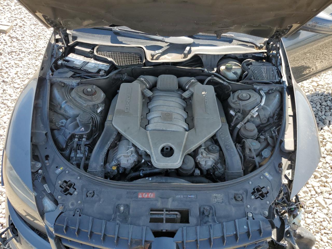 2010 Mercedes-benz Cl 63 Amg Gray vin: WDDEJ7HB1AA025136