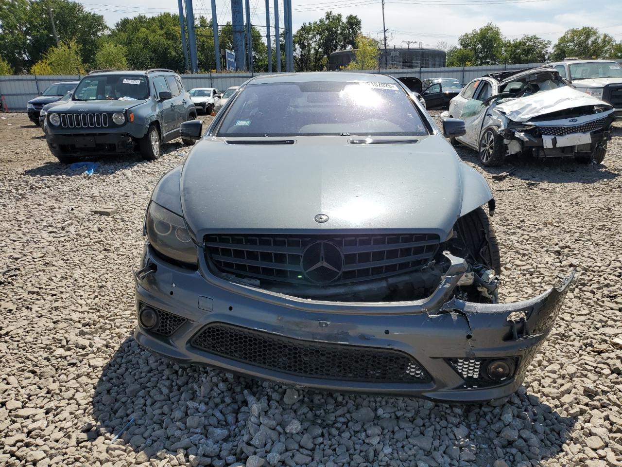 2010 Mercedes-benz Cl 63 Amg Gray vin: WDDEJ7HB1AA025136