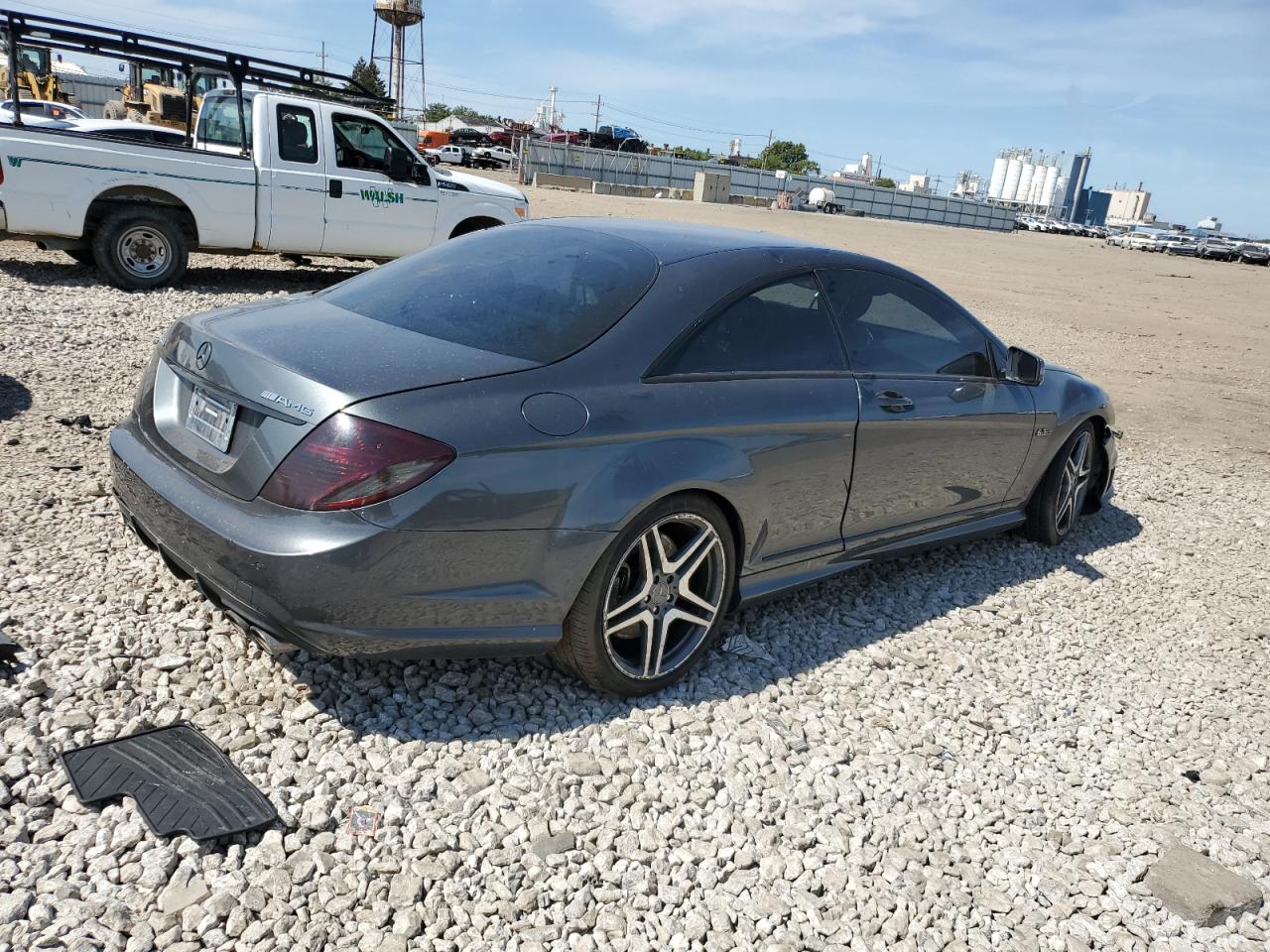 2010 Mercedes-benz Cl 63 Amg Gray vin: WDDEJ7HB1AA025136