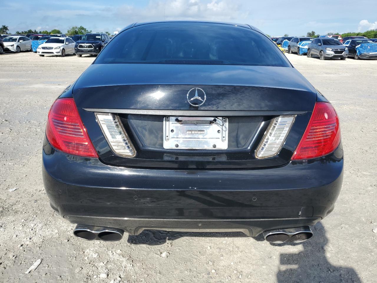 2011 Mercedes-benz Cl 65 Amg Black vin: WDDEJ7KB8BA027069