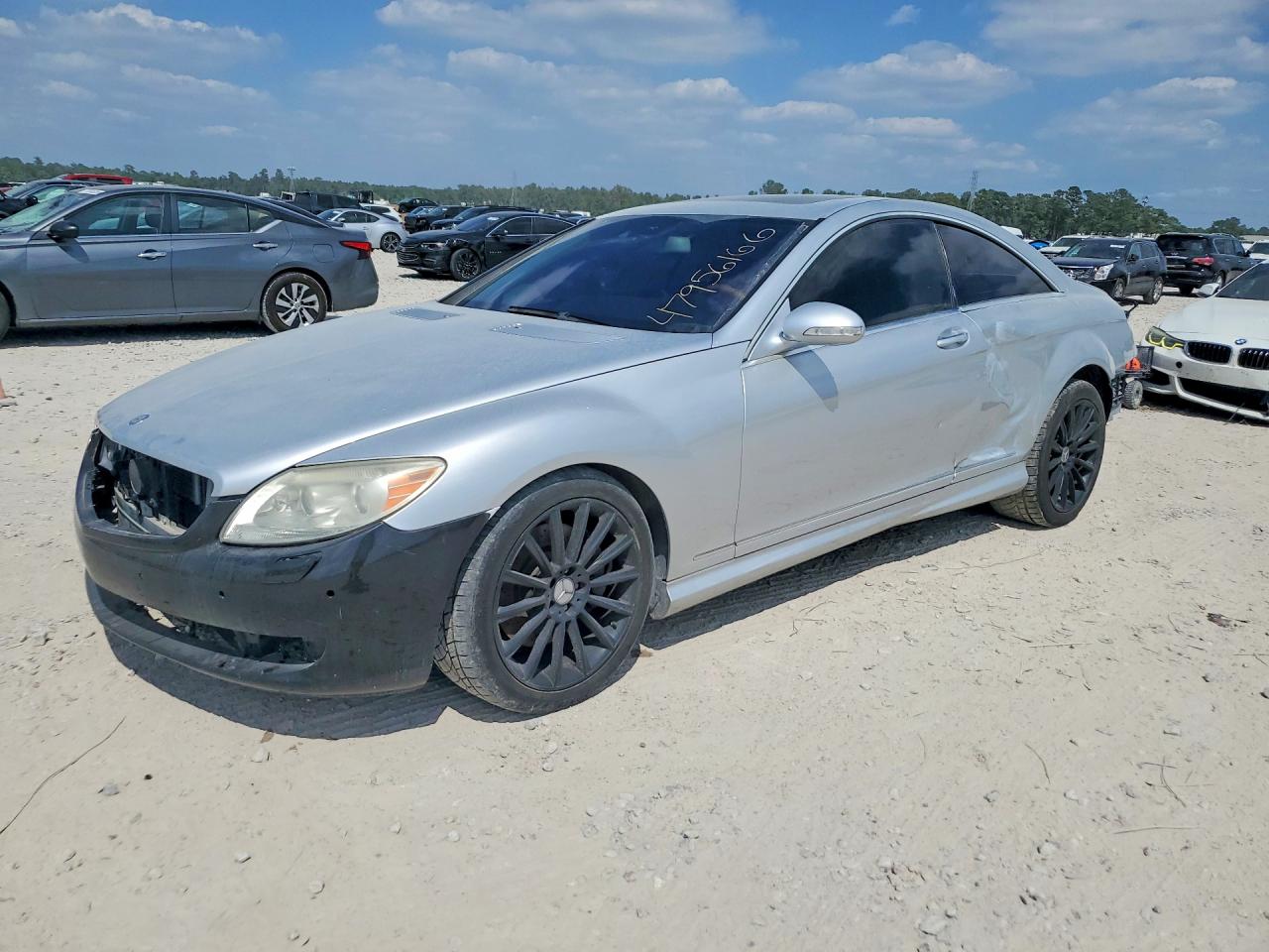 2009 Mercedes Benz Cl Silver vin: WDDEJ86X19A019725