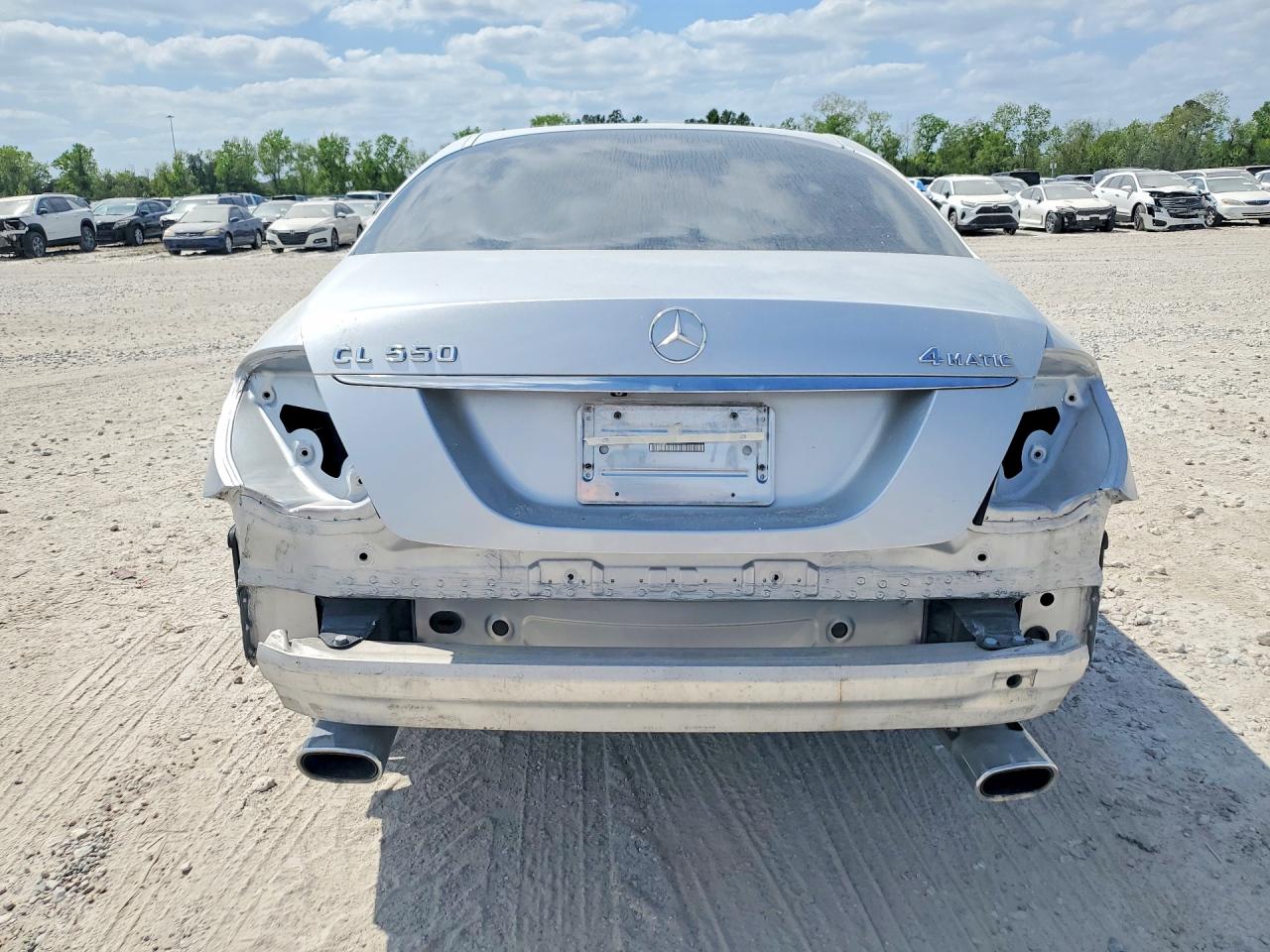 2009 Mercedes Benz Cl Silver vin: WDDEJ86X19A019725