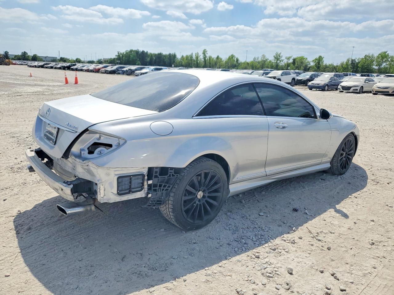 2009 Mercedes Benz Cl Silver vin: WDDEJ86X19A019725